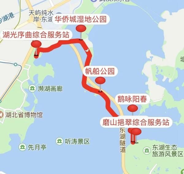 东湖漫游的起点和终点，详细指南