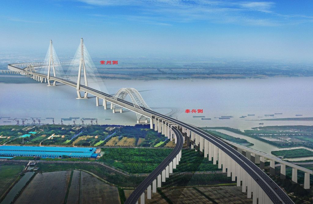 常泰长江大桥,中国桥梁建设的新里程碑