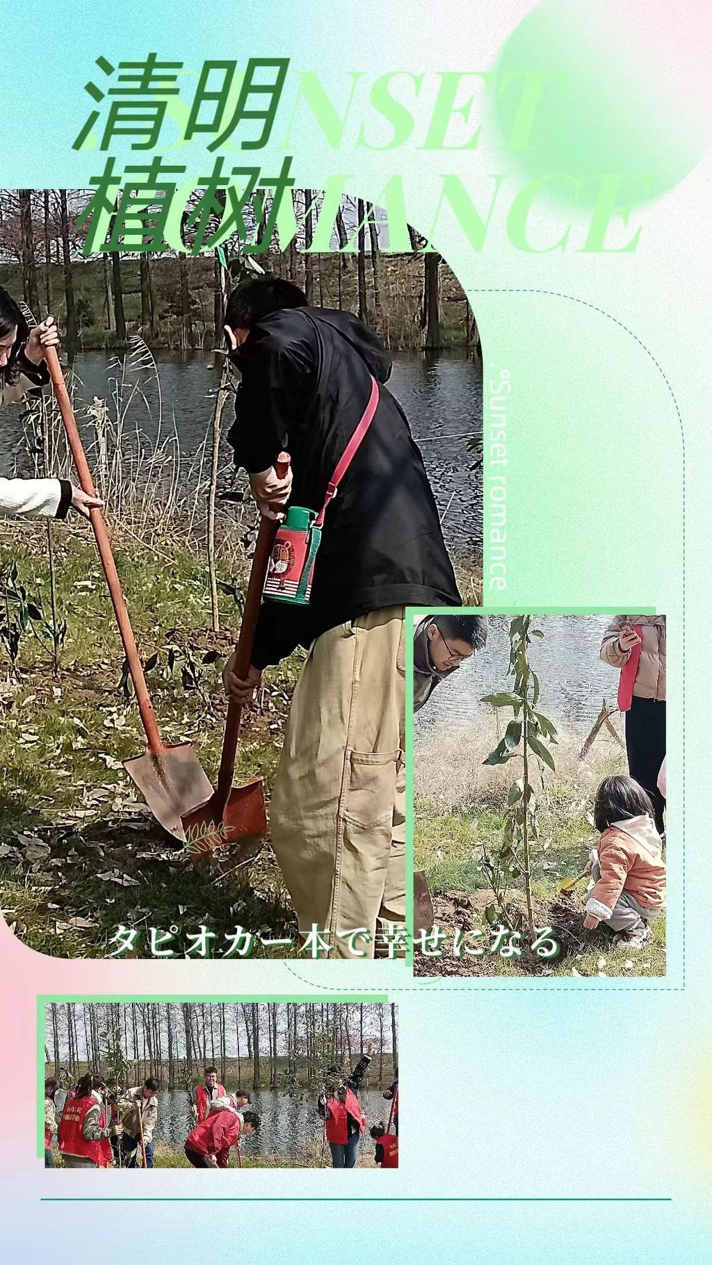 湖州清明节，播下绿色希望，期待美好未来