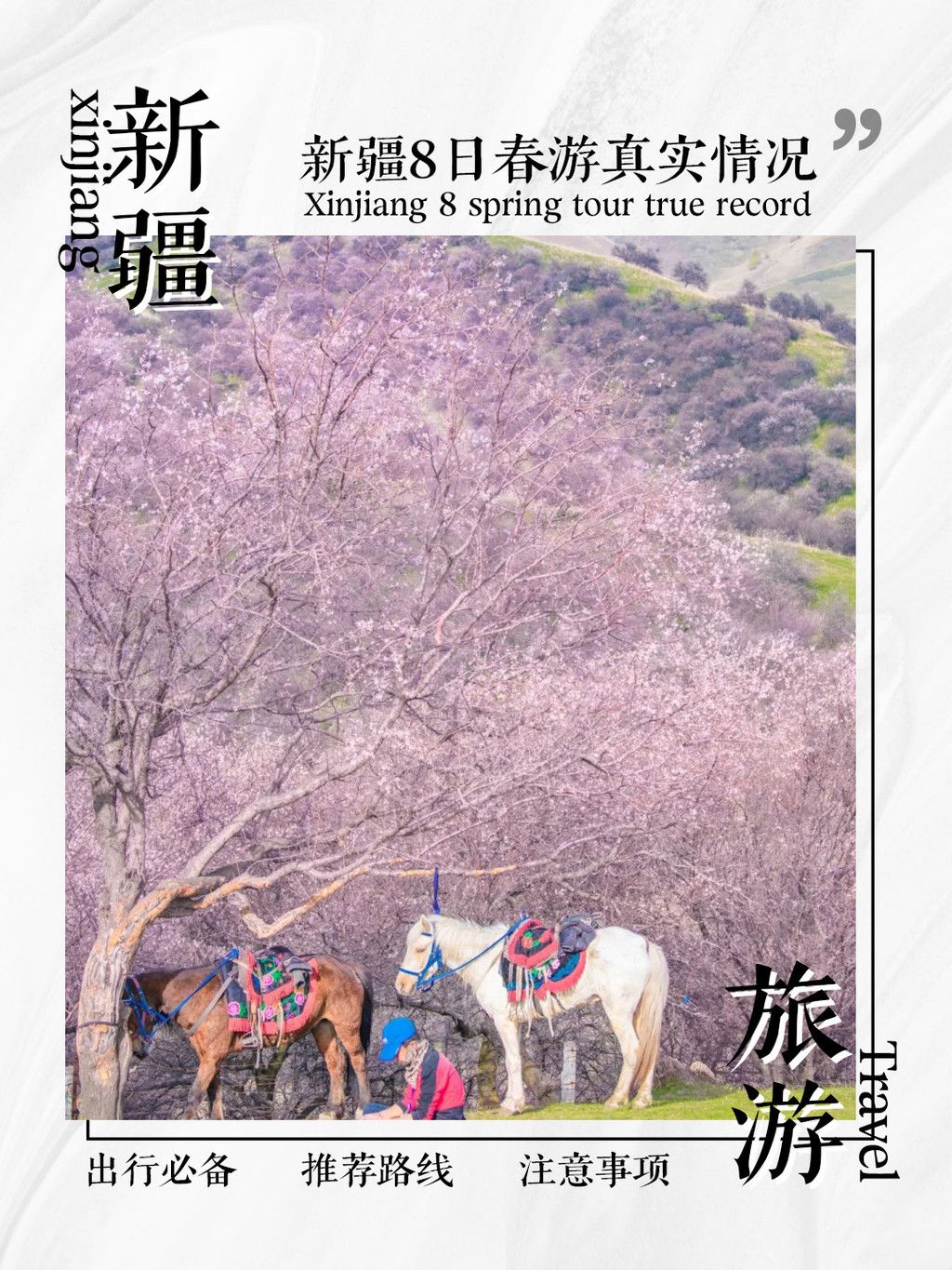 攻略！逃离城市前往新疆旅游的8天必备物资清单